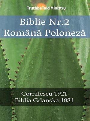 cover image of Biblie Nr.2 Română Poloneză